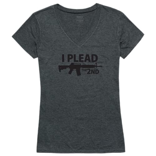 Graphic V-Neck, I Plead, HCH, 2X