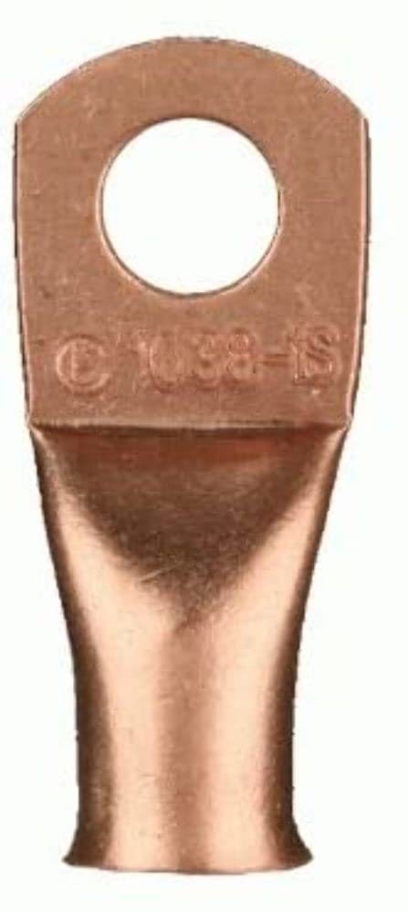 Copper Uninsulate Butt Conn 1-0GA 0.37in