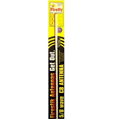 FIRESTIK - FL3-W 3 FOOT FIREFLY 5/8 WAVE 100 WATT CB ANTENNA IN WHITE