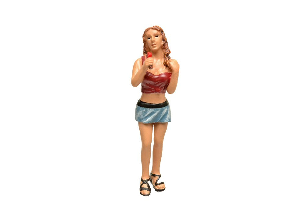 Female Monica Figure For 1:18 Diecast Model Cars by American Diorama