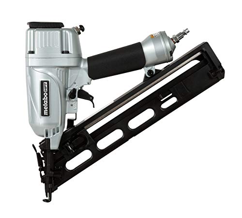 Metabo Hpt Angled Finish Nailer Kit  15 Gauge  Pneumatic  Accepts Finish Nails 1-14-Inch Up To 2-12-Inch  Integrated Air Duster 