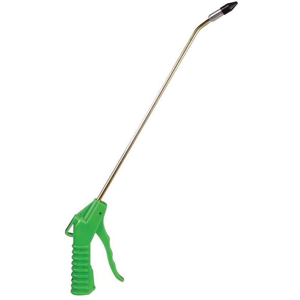 Deluxe Air Blow Gun with 13 Long Angled Nozzle and 1/2″ Removable Rubber Tip