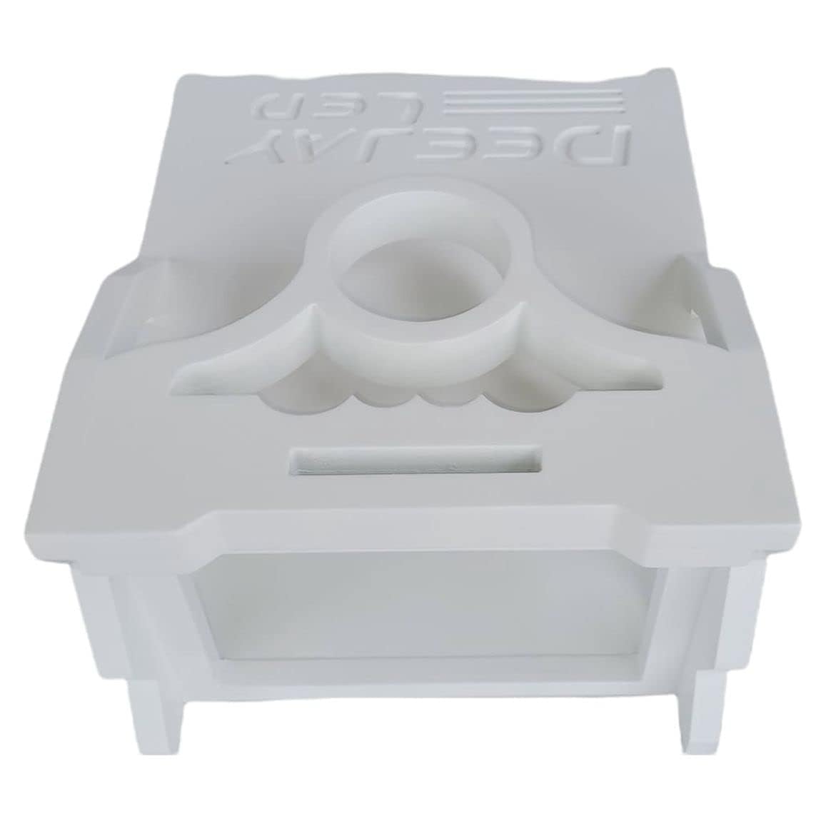 1 DIN Space Plus 2 EQ Stylish Wooden Controller Case for Mobile Competitions White Toyota Style