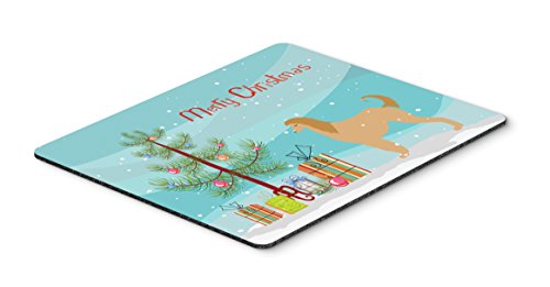 Carolines Treasures Bb2924Mp Afghan Hound Merry Christmas Tree Mouse Pad, Hot Pad Or Trivet, Large, Multicolor
