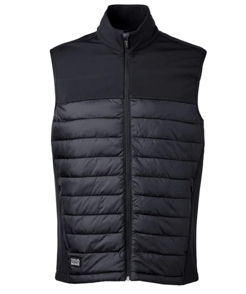 DRI DUCK Summit Soft Shell Puffer Vest - Black, L