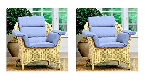 Total Chair Cushion Light Blue - Size -One Size - Pack of 2
