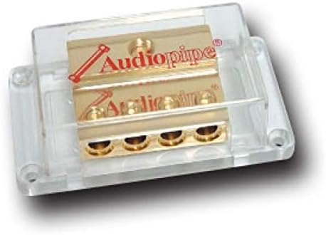 Distribution Block Audiopipe (1)0Ga. In/(4) 4Ga. Out