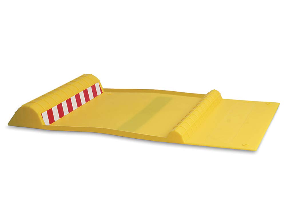 Maxsa 37356 Park Right Perfect Parking Self Adhesive Anti-Skid Parking Mat For Cars And Trucks, 21 X 11 X 2, Yellow With R