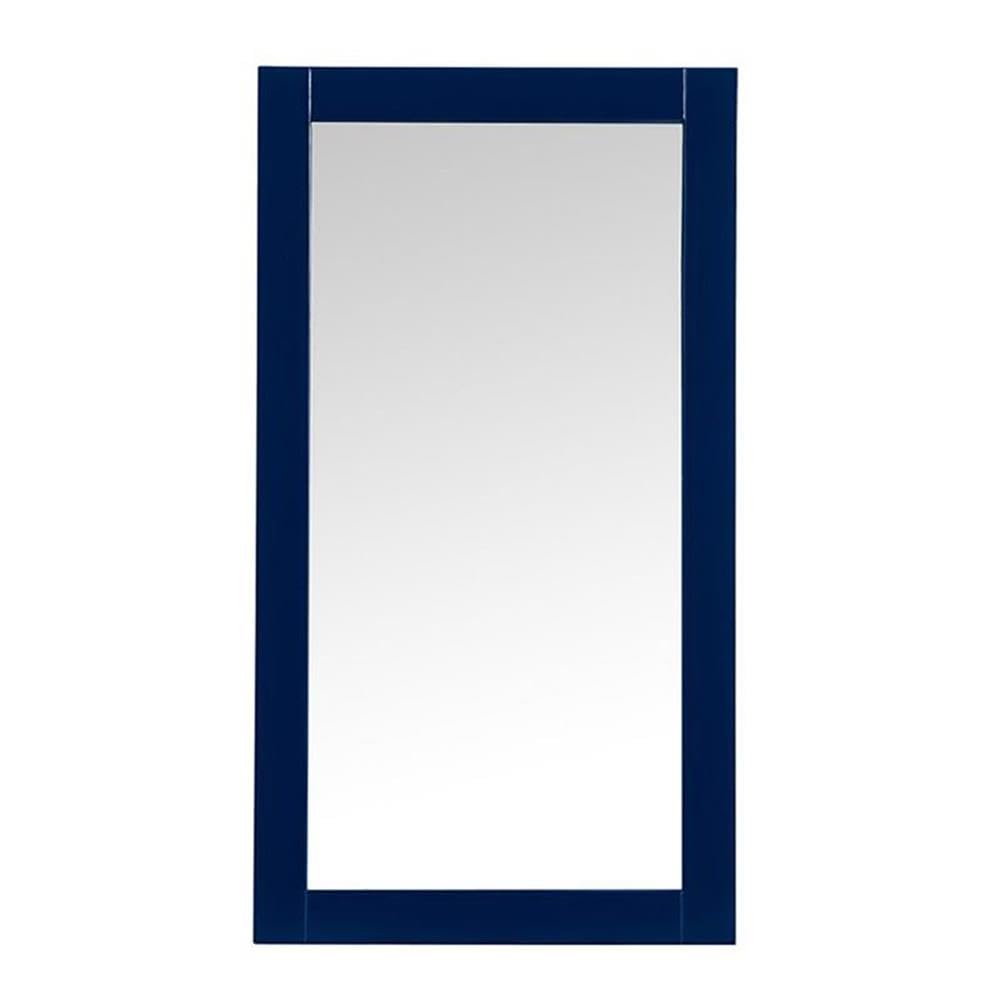 Aqua vanity mirror 18x32 inch in blue