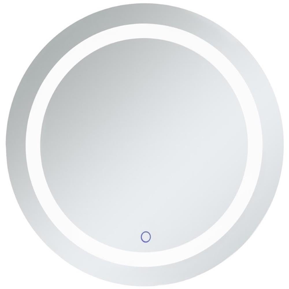 Helios 28 inch Hardwired LED mirror with touch sensor and color changing temperature 3000K/4200K/6400K
