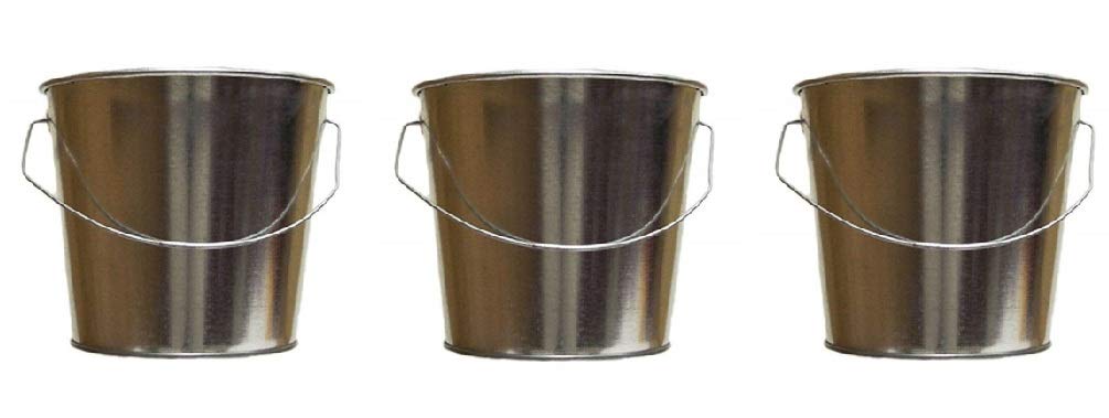 Witt Industries Galvanized Products 5 Quarts Pail (Pack of 3)
