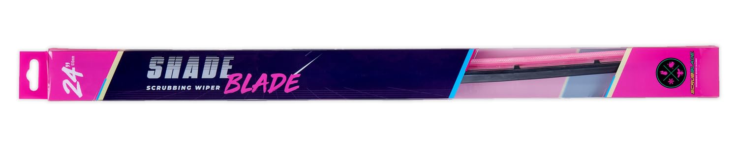 Scrubblade CBP1600: 16 410Mm Pink Silicone Shadeblade Wiper Blade