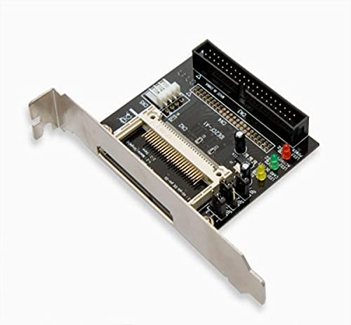 Syba Ide/Pata To Cf Adapter With Bracket Connects Compact Flash To 2.5 3.5-Inch Ide Host Interface Hard Drive Sd-Cf-Ide-Br