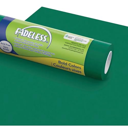 Fadeless Paper Roll, Emerald, 48 Inches x 50 Feet (Case Of 2)