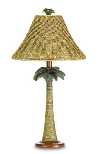 Palm Tree Rattan Lamp 10037989