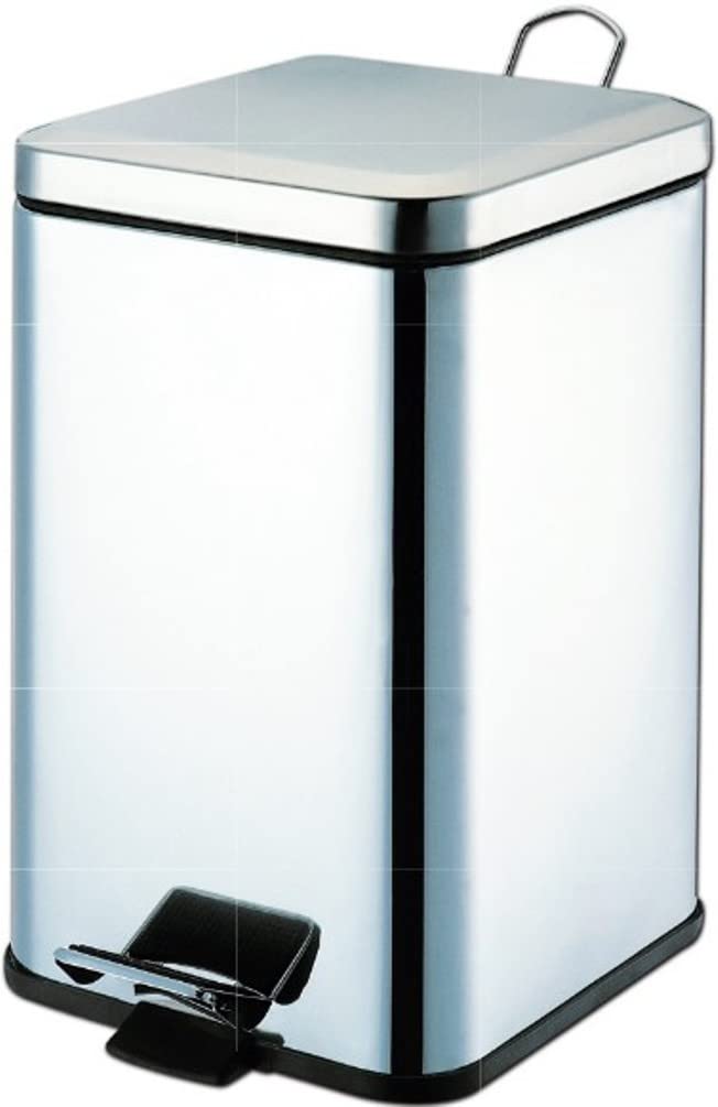 WASTE RECEPTACLE, 32QT, SS GRAFCO, STAINLESS STEEL #410