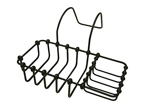 Kingston Brass Cc2165 Vintage 8-Inch X 4-Inch Claw Foot Bath Soap And Sponge Holder, 9-1/4-Inch, Oil Rubbed Bronze