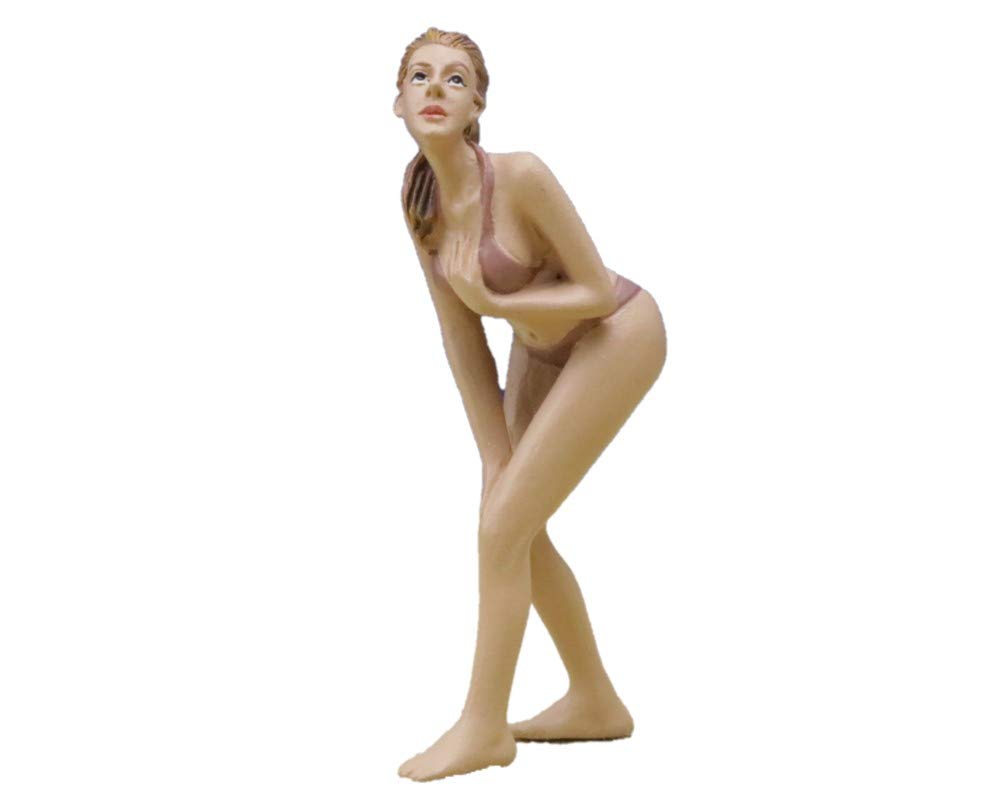 American Diorama May Bikini Calendar Girl Figure For 1/24 Scale Models