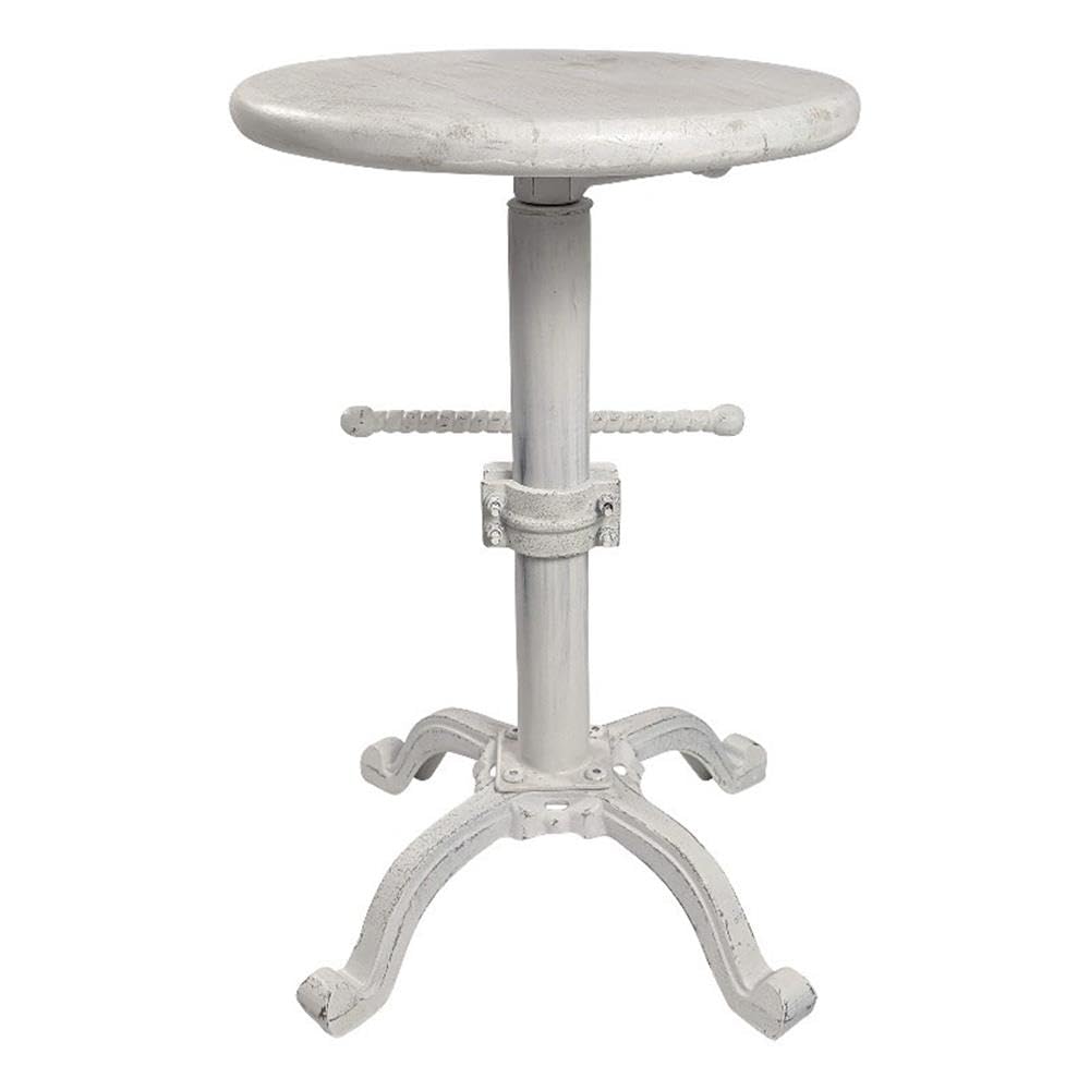 Adjustable Barstool - Whitewash
