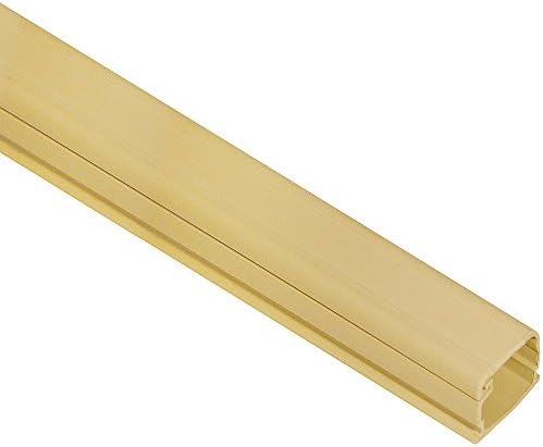 Raceway, .75W X 1.5H X 6'L, Ivory