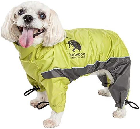 Touchdog Quantum-Ice Full-Bodied Adjustable and 3M Reflective Dog Jacket w/ Blackshark Technology