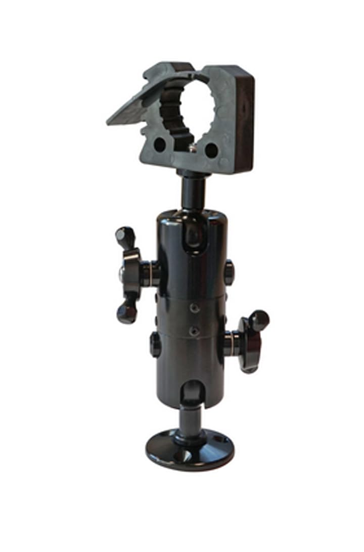Panther Marine Trolling Motor Mount 10' Black Anod Alum & Black Ss