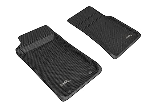 3D Maxpider 89-05 Mazda Miata Kagu Floormats - Black (L1Mz07711509)