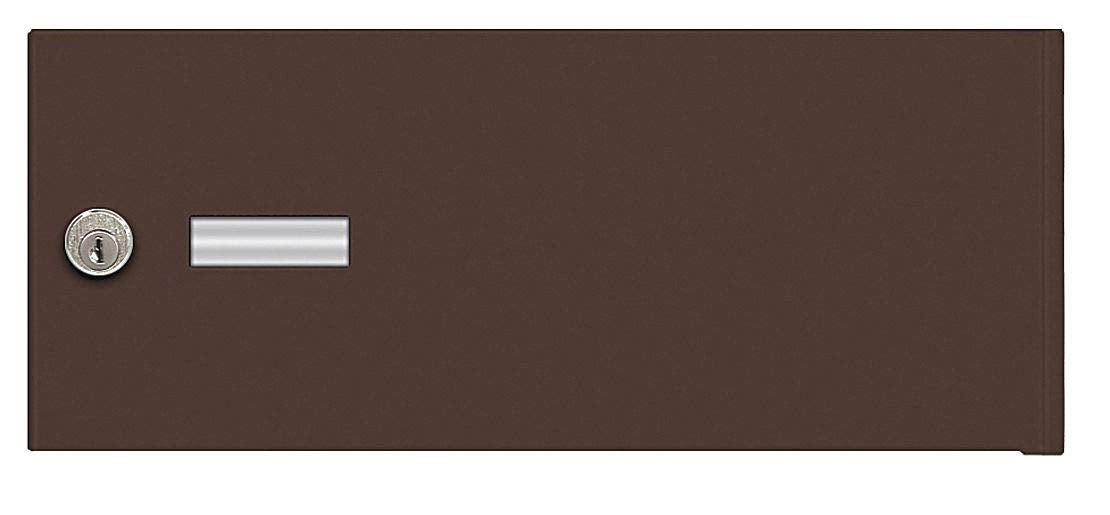 Replacement Door and Lock - Standard B Size - for 4B+ Horizontal Mailbox - with (2) Keys - Bronze