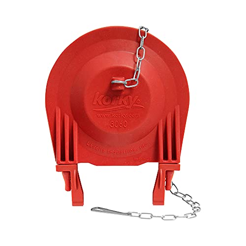 Korky Toilet Flapper Red For Universal 3 In.