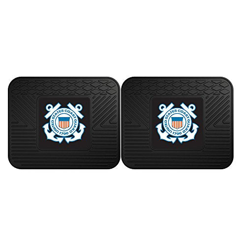 Fanmats 16947 U.S. Coast Guard Utility Mat - 2 Piece