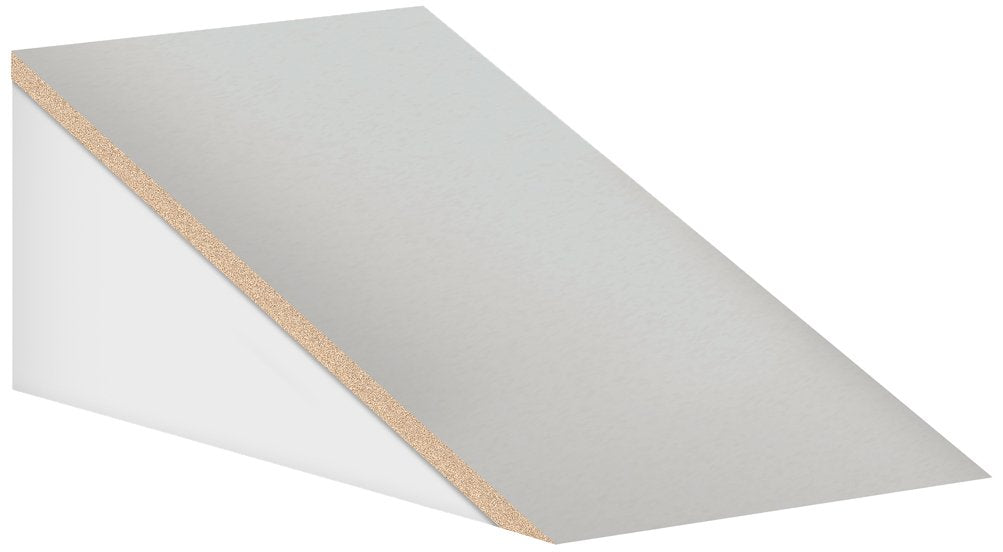 Sloping Hood - for 12 Inches Wide - 21 Inch Deep Designer Wood Locker - 1 Wide - Gray