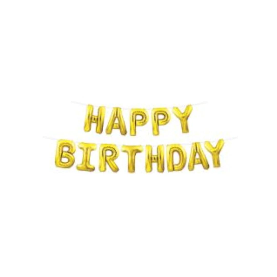 Happy Birthday Balloon Streamer
