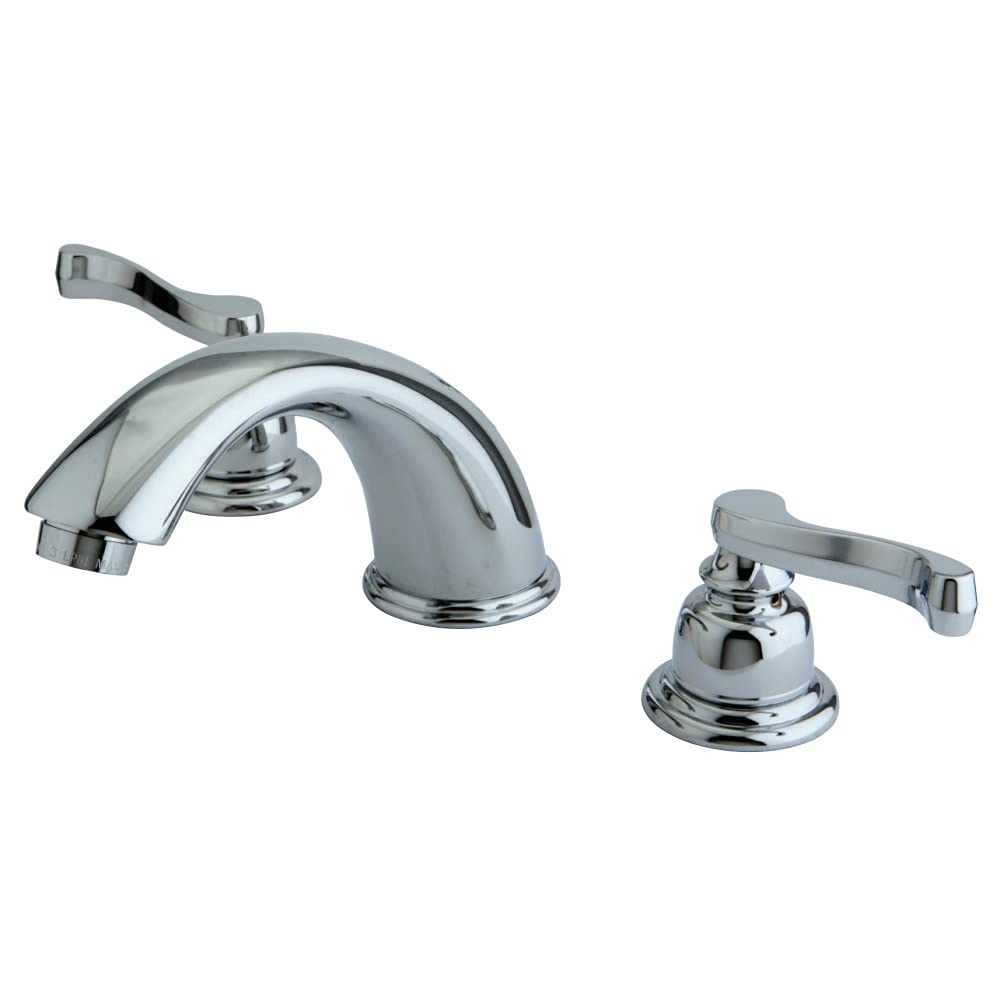 Kingston Brass Kb8961Fl Royale Widespread Bathroom Faucet, 5.75 X 4 X 2.31, Polished Chrome
