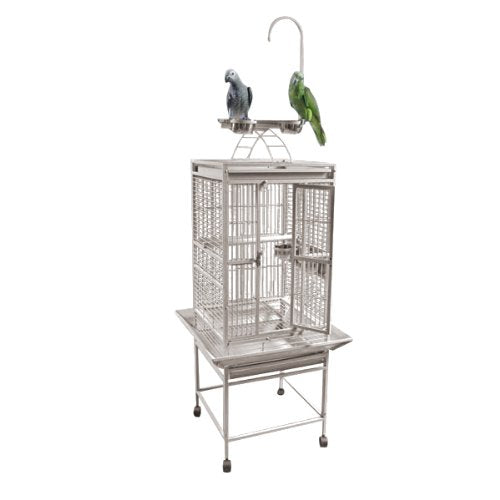 18x18″ Play Top Cage with 5/8″ Bar Spacing 8001818 White