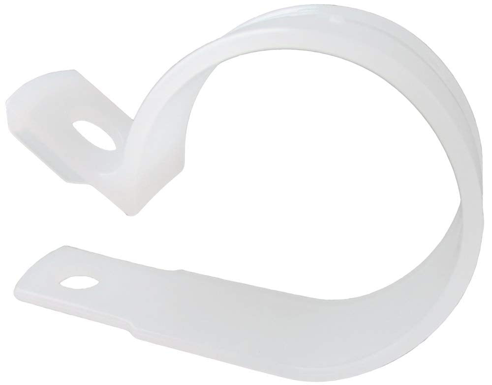 CLAMP PLSTC WHT 1 CD4(Pack of 1)