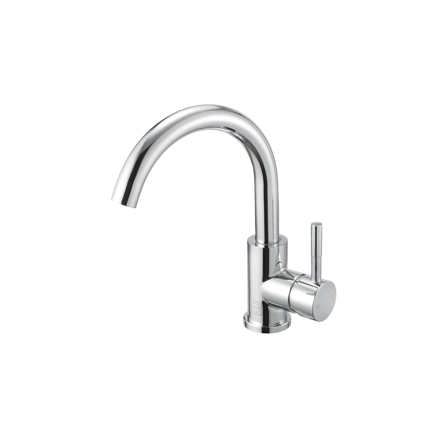 Elegant Lighting Louis Single Hole Single Handle Bathroom Faucet In Chrome
