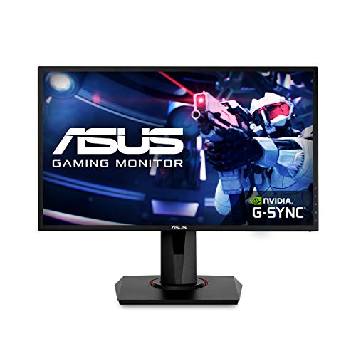 Asus Vg248Qg 24 G-Sync Gaming Monitor 165Hz 1080P 0.5Ms Eye Care With Dp Hdmi Dvi