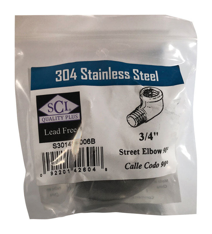 Street Elbow 90 3/4Ss (Pack Of 1)