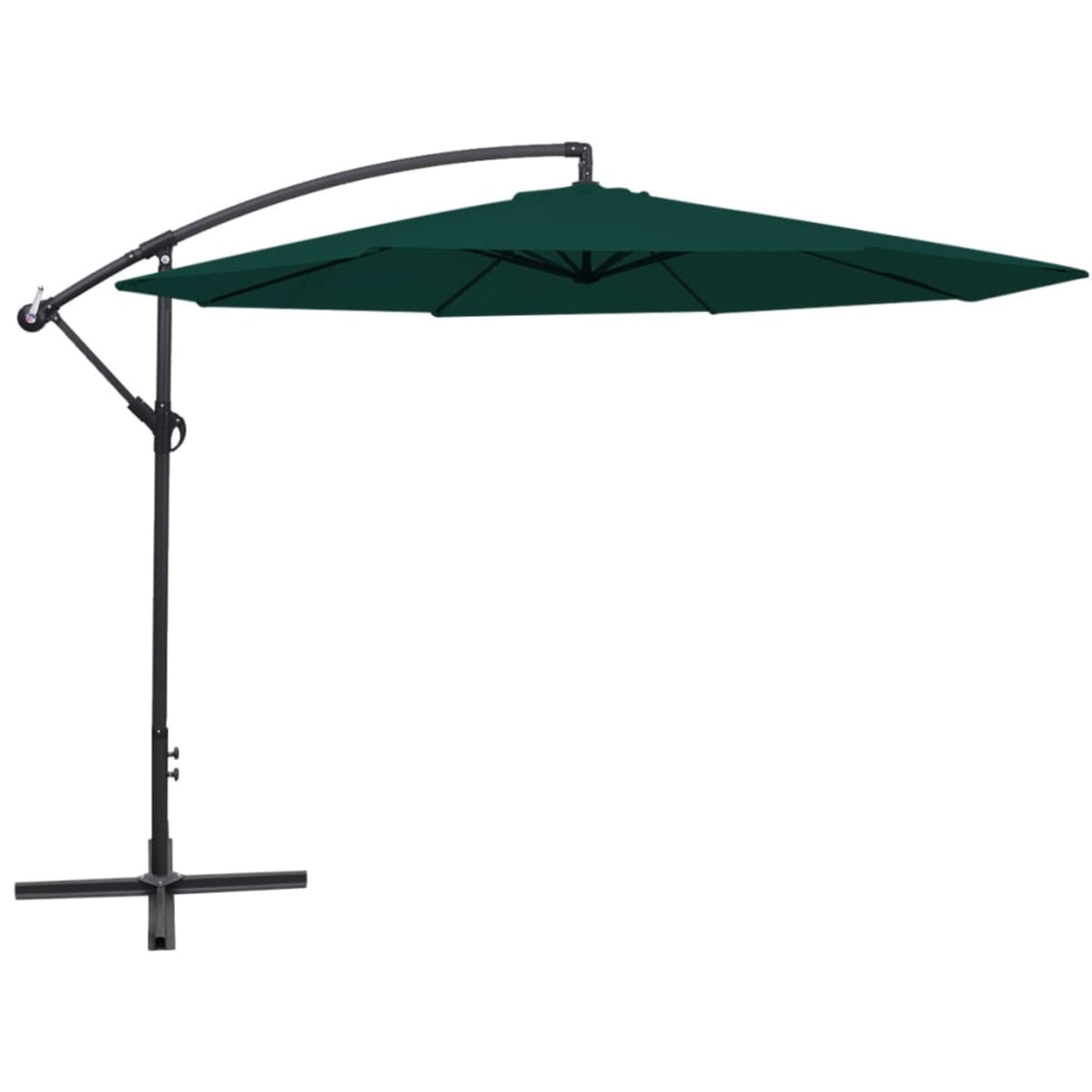 Vidaxl Cantilever Umbrella 137.8' Green
