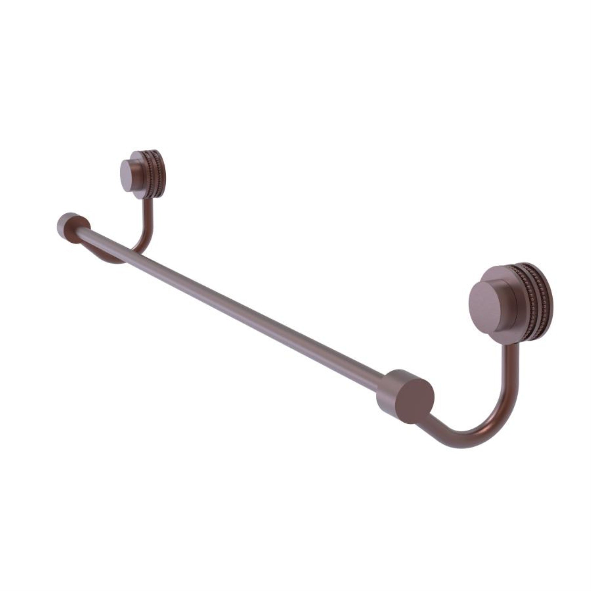 Venus Collection 30 Inch Towel Bar With Dotted Accent - 421D/30-Ca