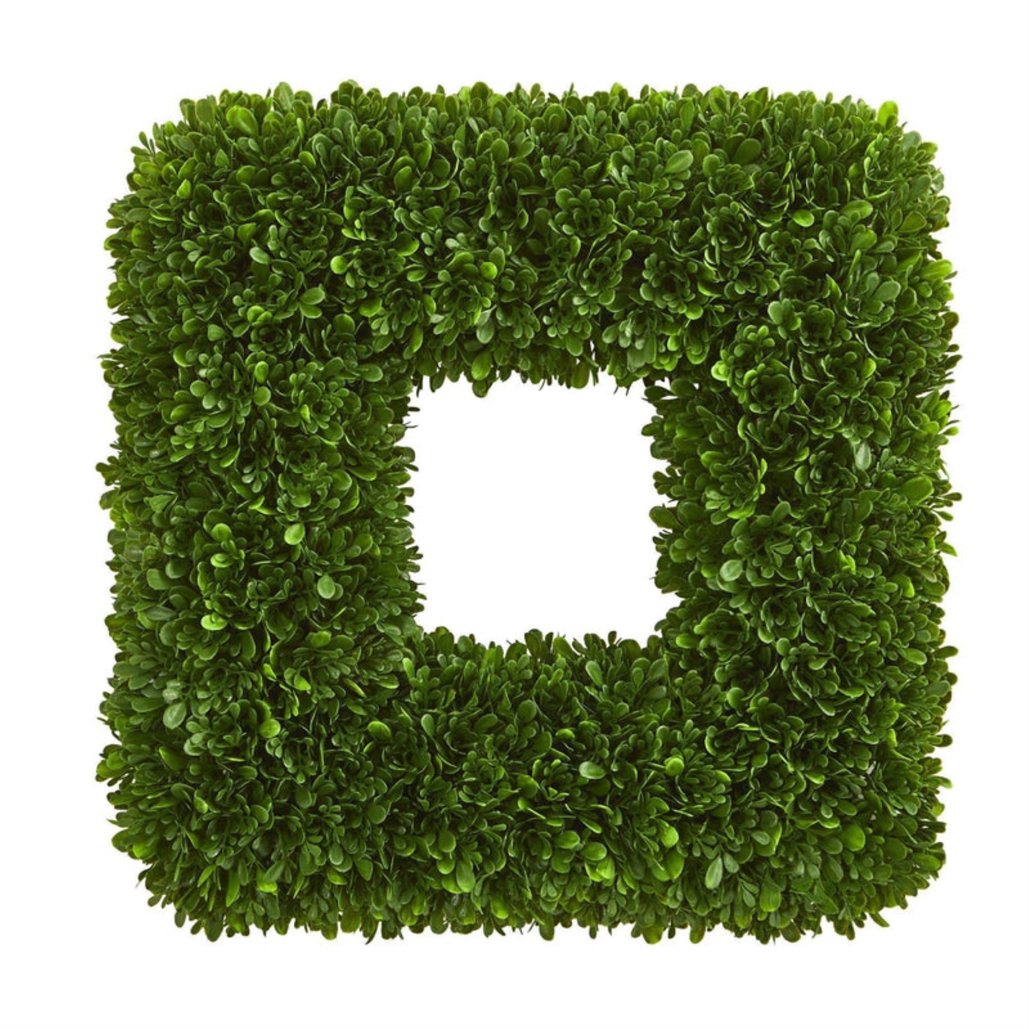 17??Tea Leaf Square Wreath UV Resistant (Indoor / Outdoor)