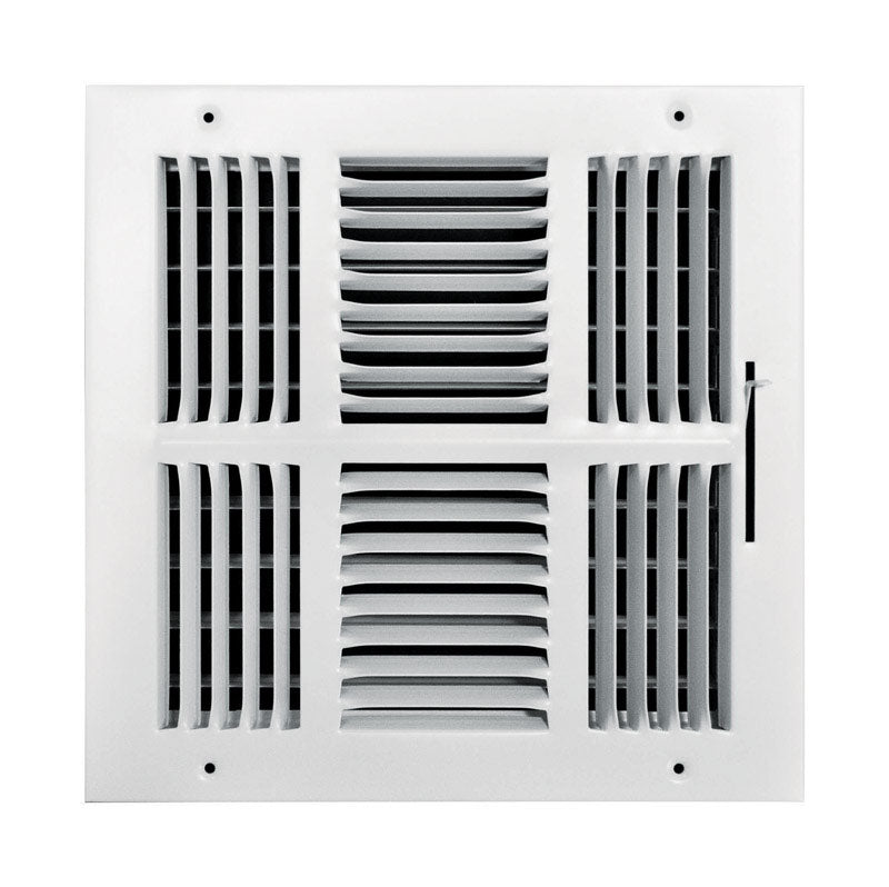 Register 4-Way Wht 10X10 (Pack Of 1)