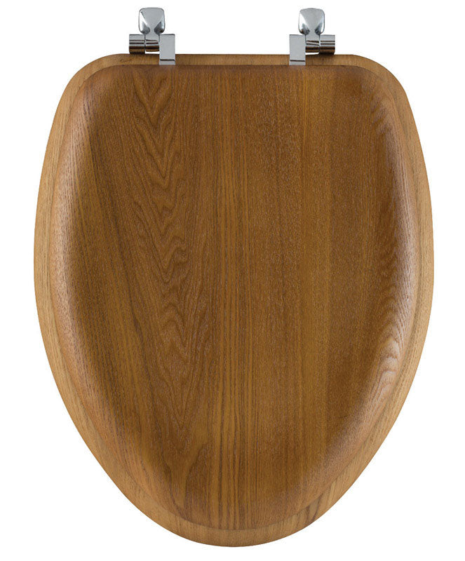 Toilet Seat Elng Oak Vnr (Pack Of 1)