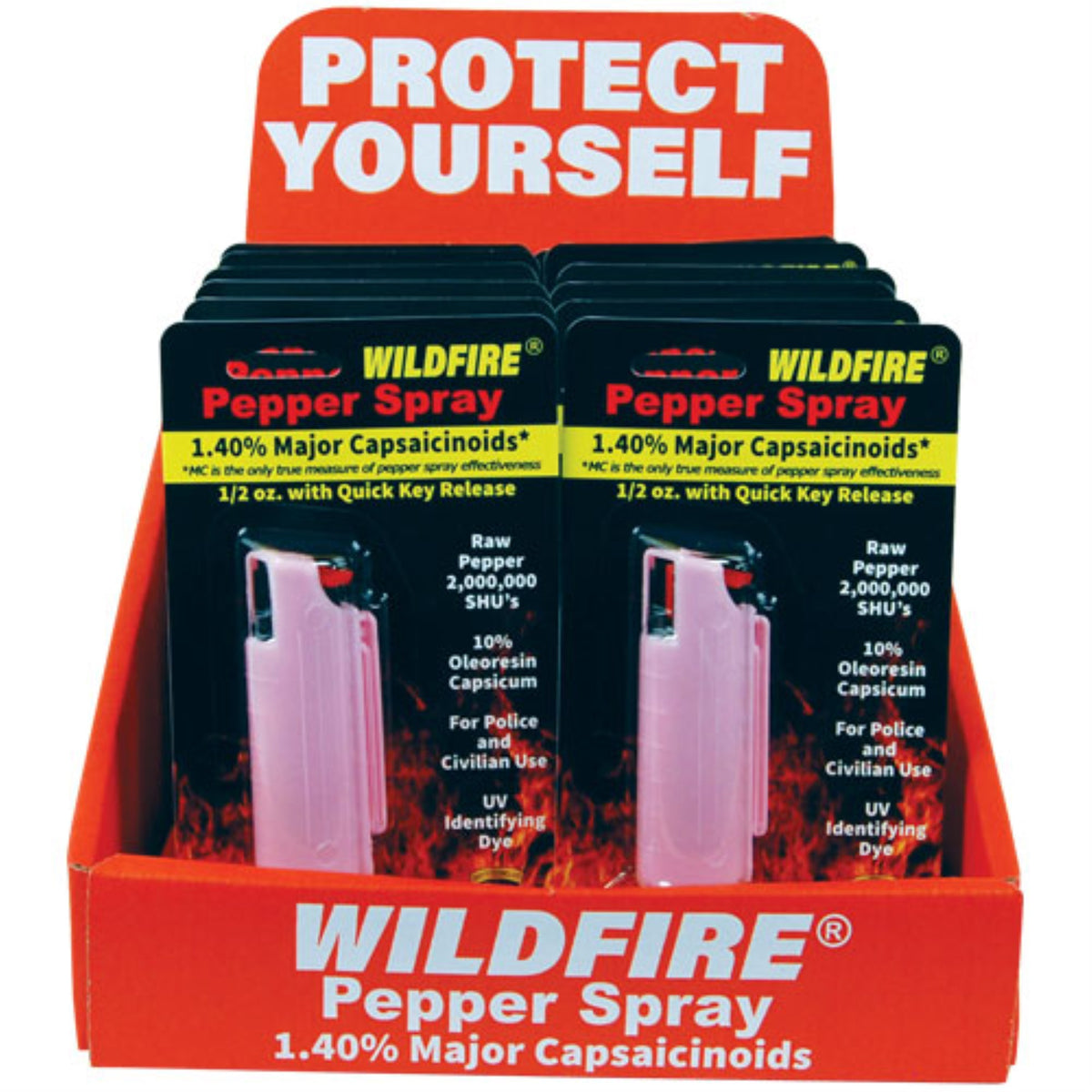 12 Wildfire 1.4% Mc Wf-Halo-Pink With Counter Display