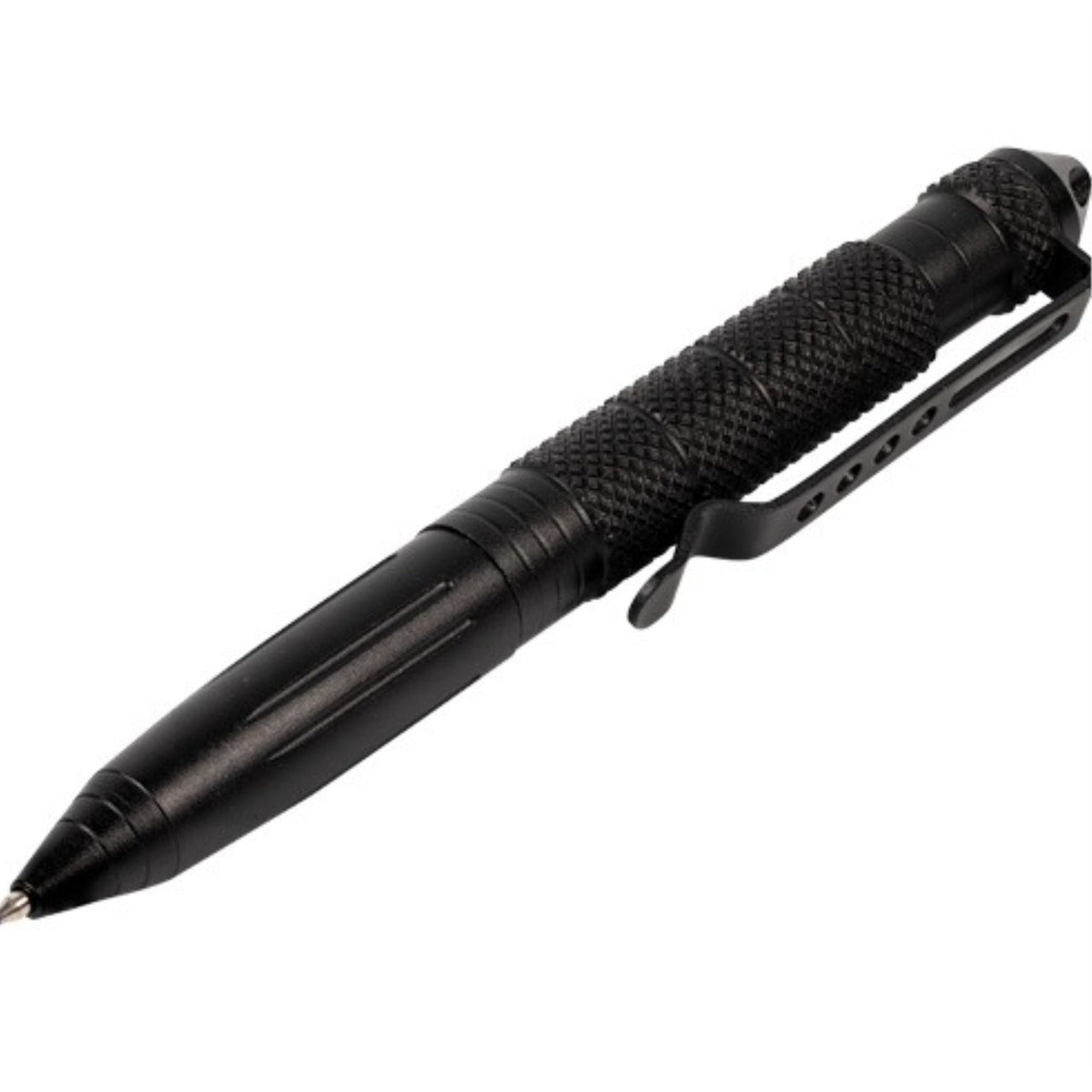 Tactical Black Twist Pen With Extra Refill