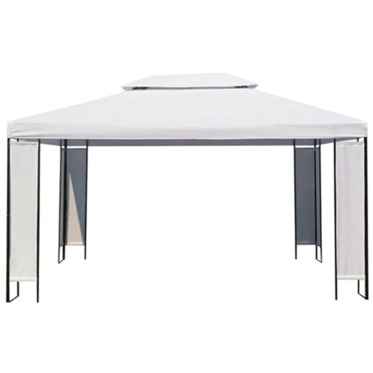 Vidaxl Gazebo White 118.1'X157.5'