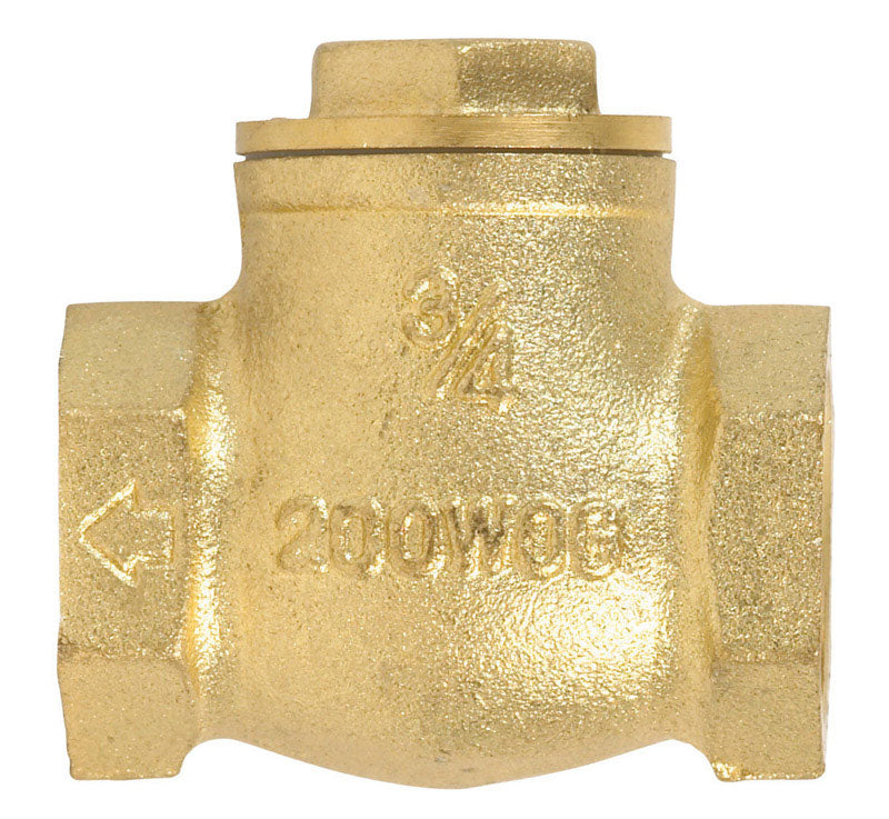 Vlv Swing Chk 3/4 Ips Lf (Pack Of 1)