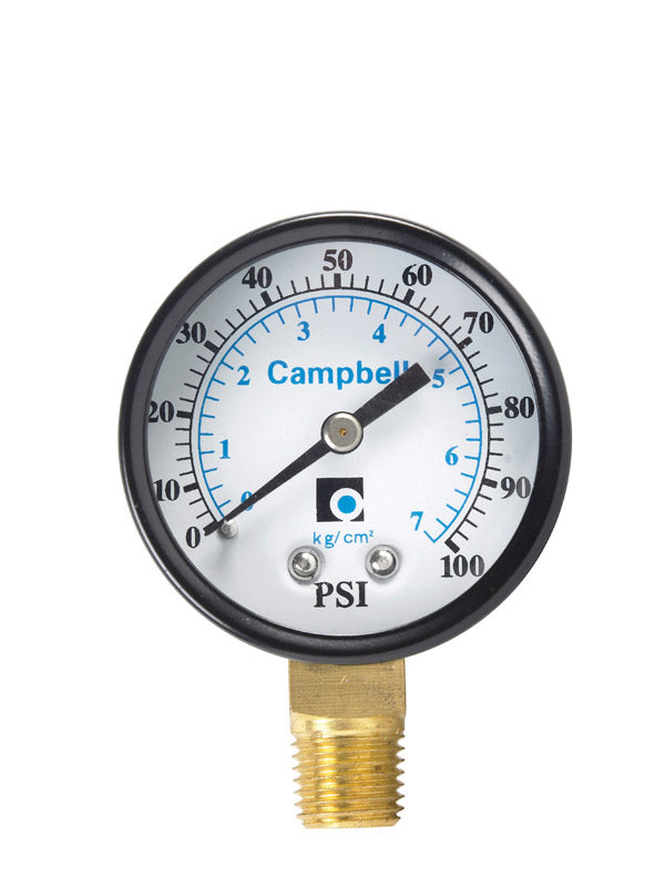 Pressure Gauge 0-100 Lf (Pack Of 1)