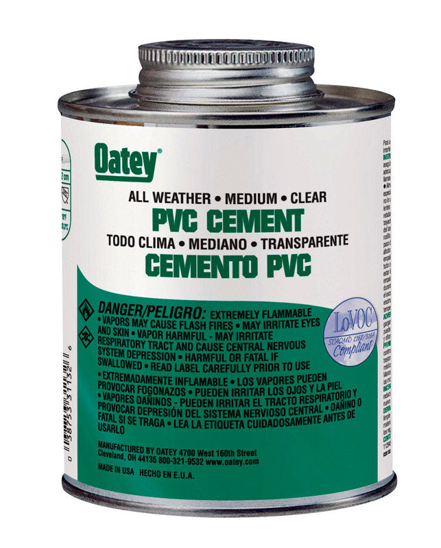 Cement Pvc All Temp 16Oz (Pack Of 1)
