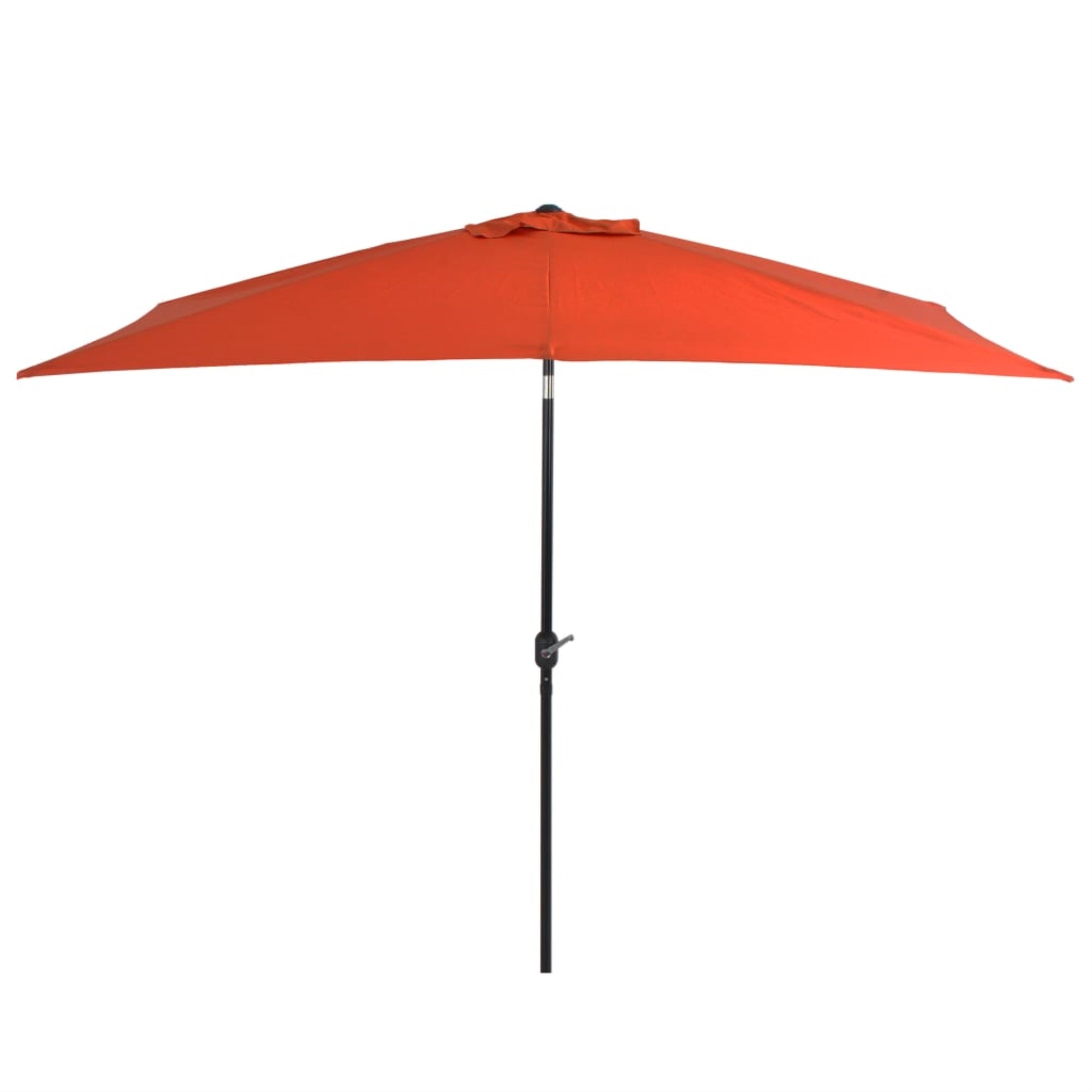 Vidaxl Outdoor Parasol With Metal Pole 118'X78.7' Terracotta